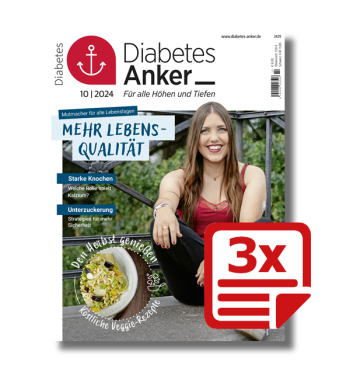 Artikelbild des Artikels “3 x Diabetes-Anker als Dankeschön “