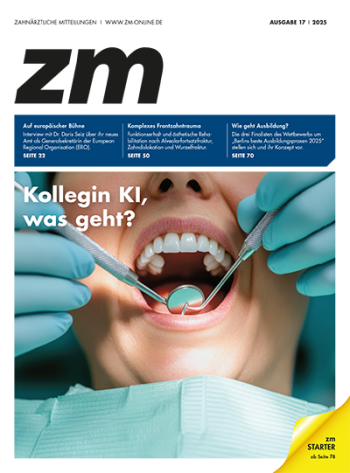 Artikelbild des Artikels “Abo zm - Zahnärztliche Mitteilungen (Studierende, Kammer) “