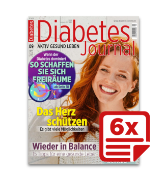 Halbjahres-Abo 6x Diabetes-Journal 