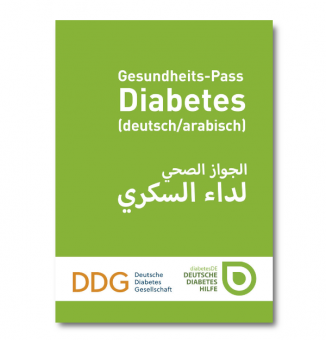 Gesundheits-Pass Diabetes (deutsch/arabisch) 