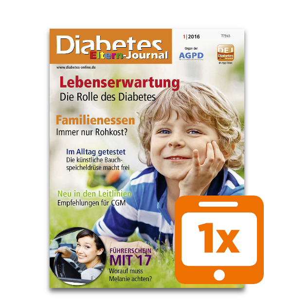  Artikelbild 1 des Artikels “Diabetes-Eltern-Journal 1/2016 - ePaper “