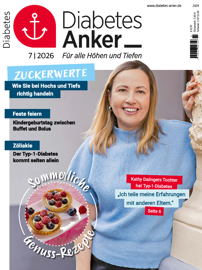  Artikelbild 1 des Artikels “Kennenlernangebot: Miniabo 5x Diabetes-Anker plus Prämie “