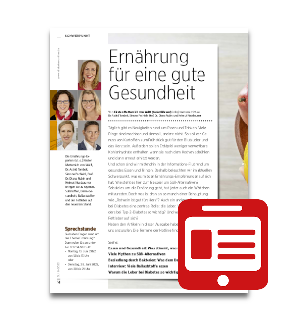  Artikelbild 1 des Artikels “Schwerpunkt: Essen für die Gesundheit “