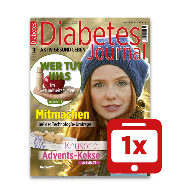 Besser leben mit Diabetes DiabetesJournal 11/2023 ePaper jetzt