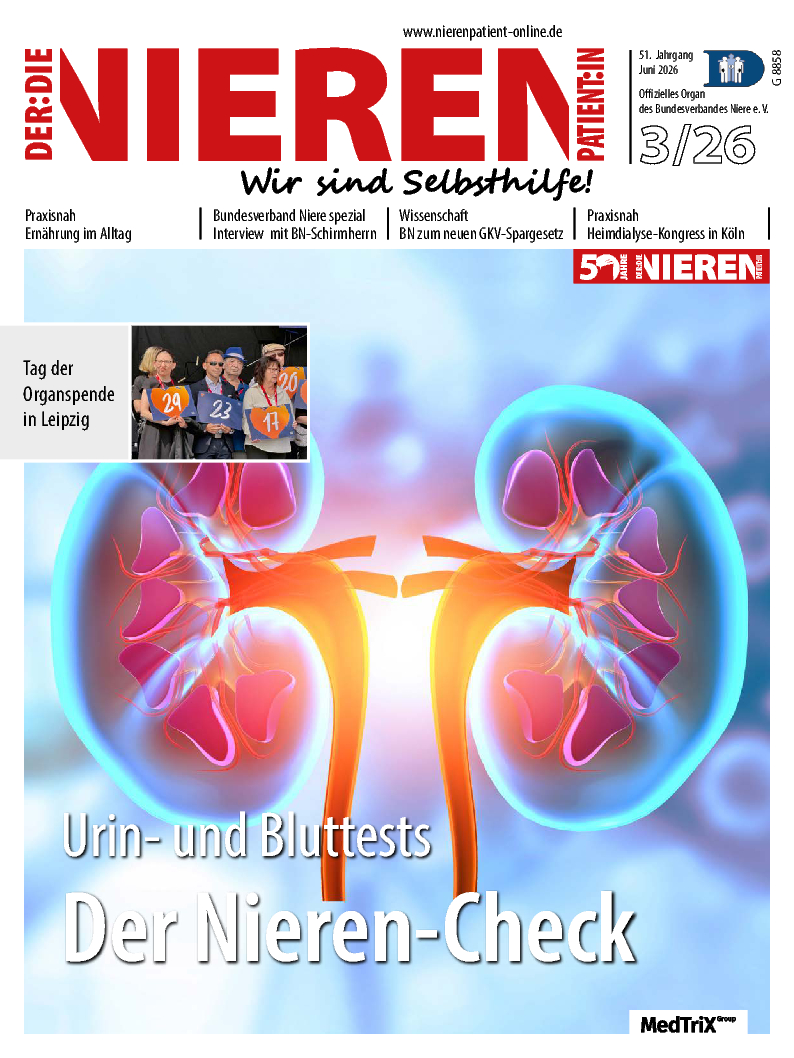  Artikelbild 1 des Artikels “Abo Der Nierenpatient / Die Nierenpatientin “