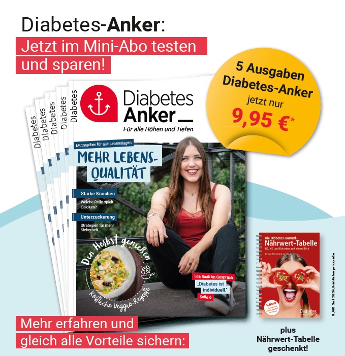  Artikelbild 1 des Artikels “E-Paper Miniabo Diabetes-Anker “